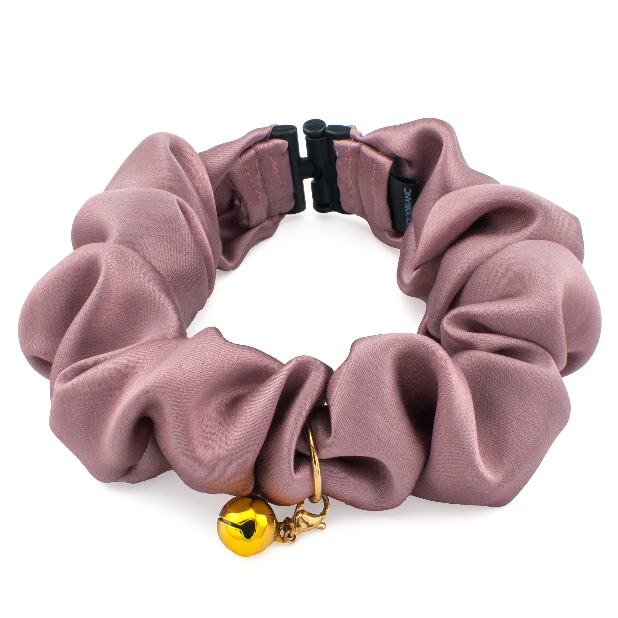 猫首輪03 鈴あり モーヴピンク