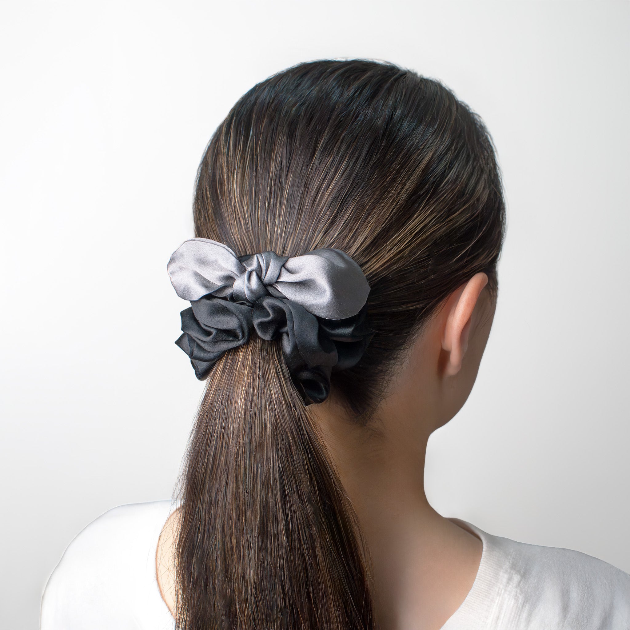 sugri スグリ　　別珍フードシルクリボン　ブラック Sugri Official Online Store