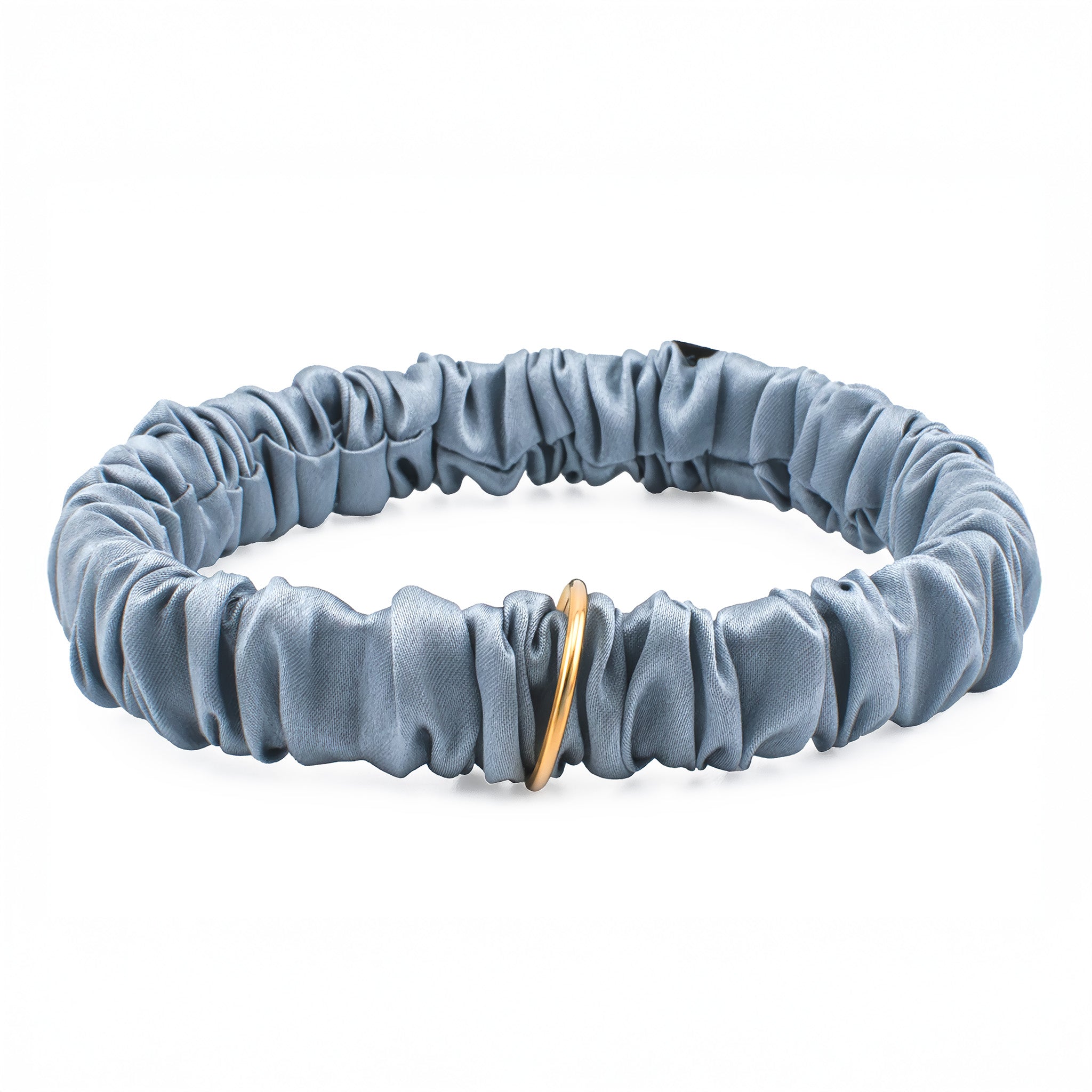 猫首輪01 グレイッシュブルー